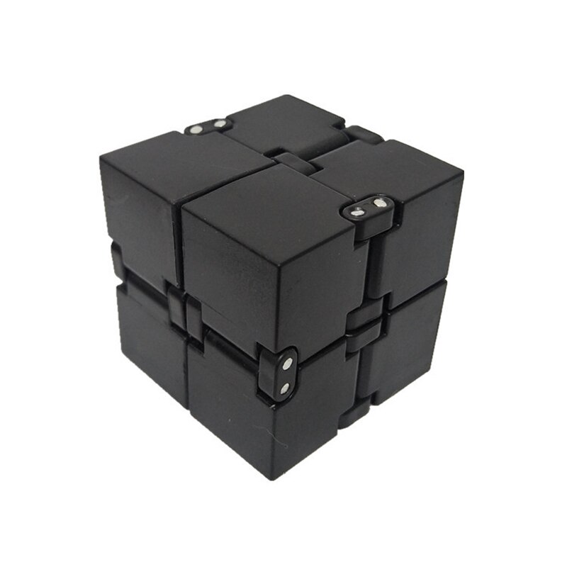 3D Unpack the toy Cube Mini Toy Finger EDC Anxiety Stress Relief Cube Blocks Children Funny Toys Plastic Model Education: Dark Khaki