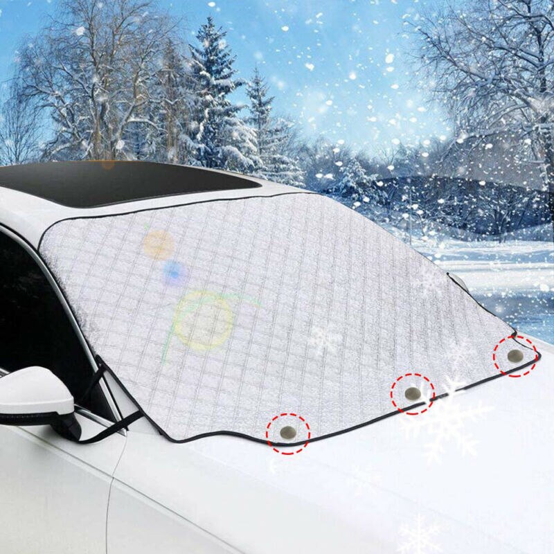 Magnetic Car Windshield Snow frost Cover Winter Ice Snow Frost Guard Sun Shade Protector Car Front Windshield Ice Snow Cover