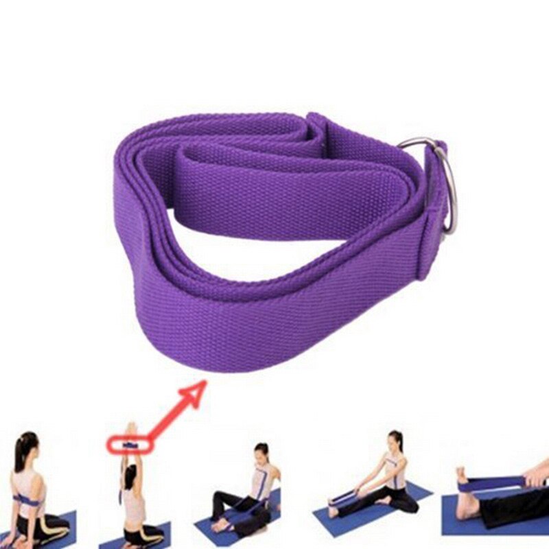 Yoga Stretch Fitness Oefening Gym Yoga Stretch Strap Belt Figuur Taille Been Oefening