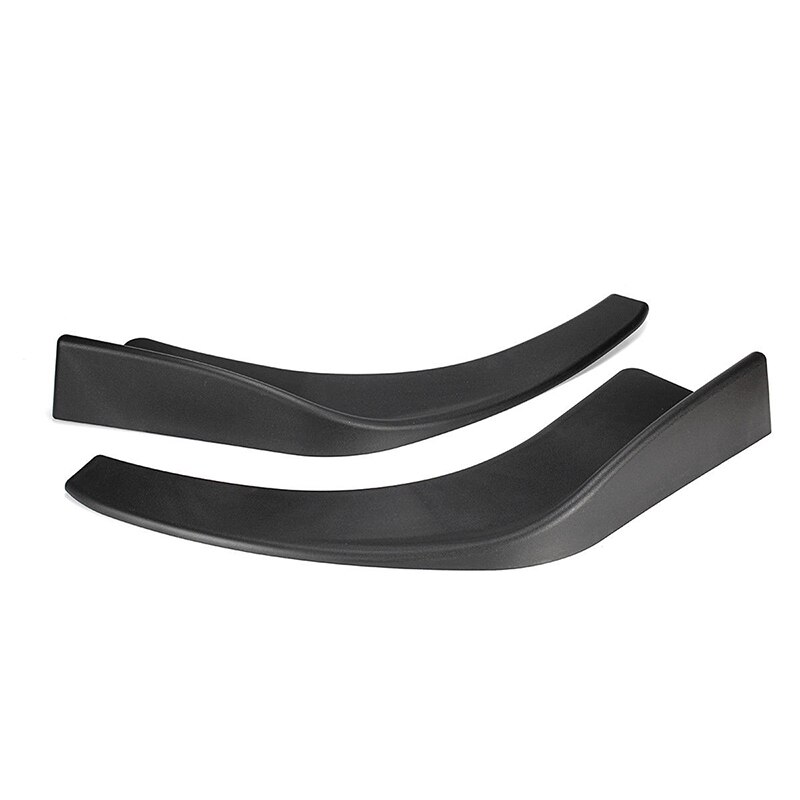Kit Séparateur / Spoiler Pour Pare-choc Avant Peugeot 207 (2006-2009) - ABS Noir
