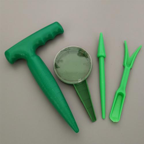 4Pcs Mini Seeder Garden Plant Seedling Cultivate Migration Transplanting Tool: Default Title