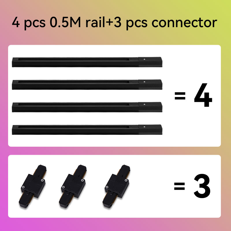 Set Spot Led Track Light Rail 220v Led Ceiling Adjustable Spotlights 30W Fixture Bedroom Kitchen Store Living Room Decor Light: changeable / Beige