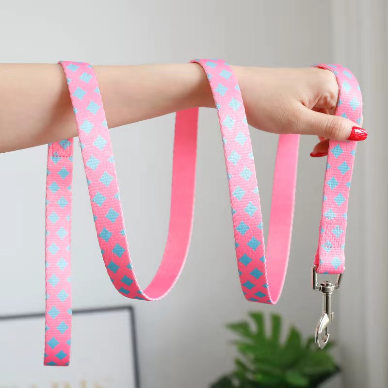 Hondenriem Print Trend Leash Geschikt Voor Kleine En Middelgrote Hond Teddy Bulldog Outdoor Hond Wandelen Dierbenodigdheden: F