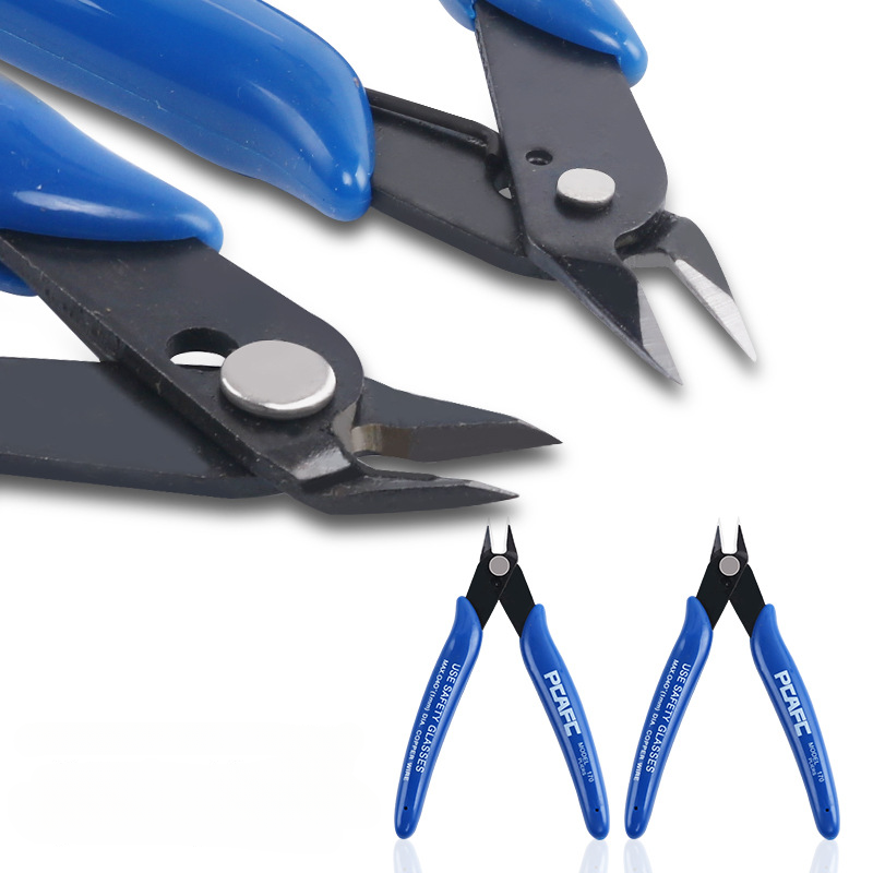 1PCS Bule Flush Side Scher Cutter Clipper Schneiden Perlen Zangen Für Schmuck Draht Werkzeuge Schmuck Zangen Werkzeuge & Ausrüstung kit