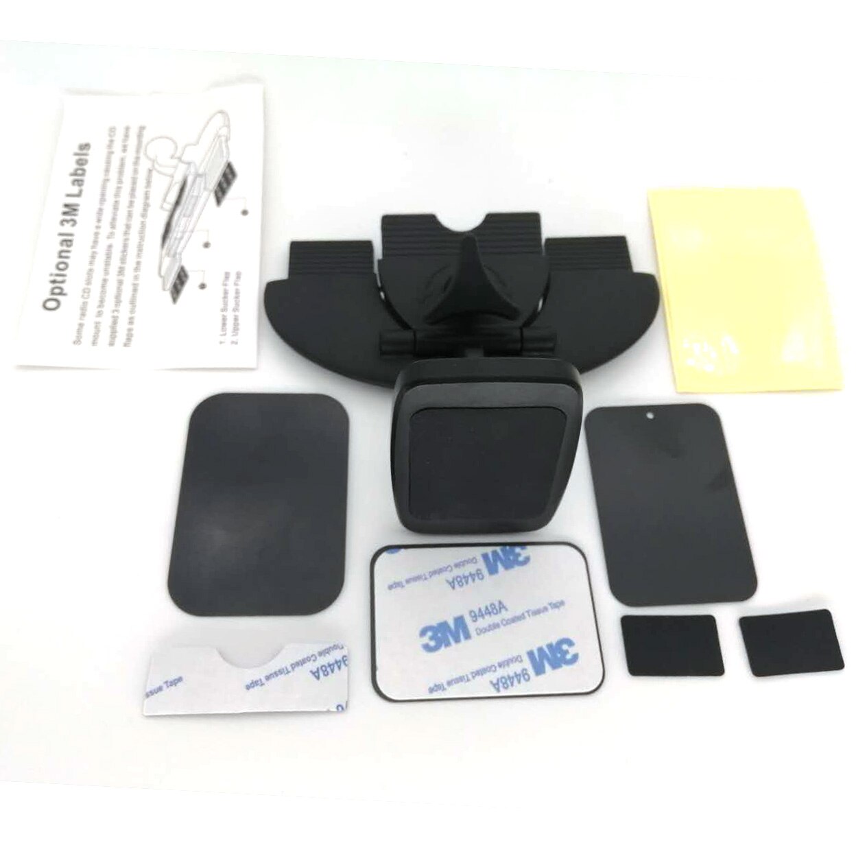 Car CD Slot Tablet Holder CD Player Phone GPS Magnetic Stand 360 Rotation Mount for IPad Pro Air 9.7 10.5 Mini 4-11 Inch Tablets: Default Title