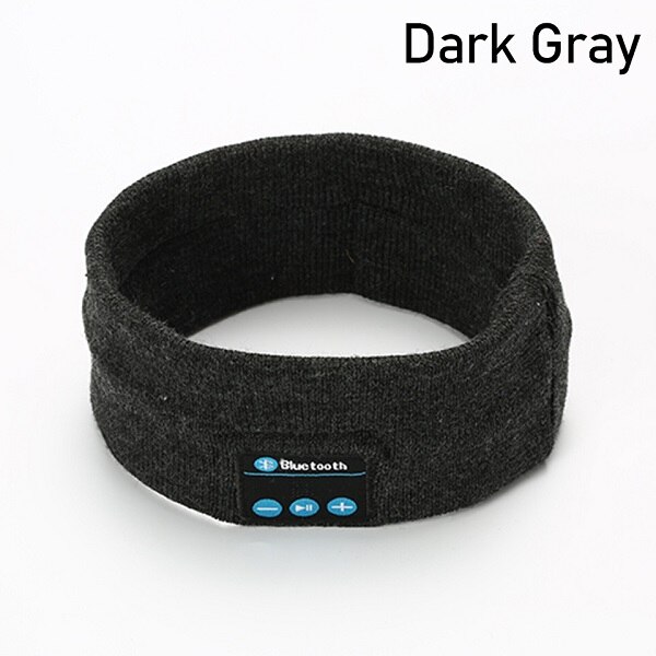Wireless Bluetooth Music Headband Knits Sleeping Headwear Headphone Speaker Headset Sports Cap Smart Stereo Hat Mic Party: NO.2