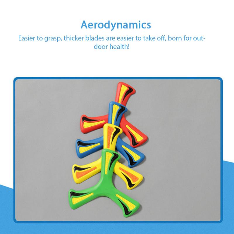 Boomerang-juguete de descompresión para niños, juguete deportivo exterior para familiar, ,