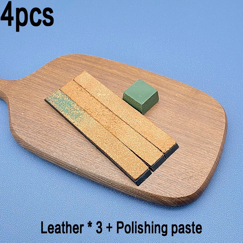 Sharpened leather knife sharpener Compound Grinding Knife Paste Sharpening wax grinding polishing Leather machine Honing Strop: E