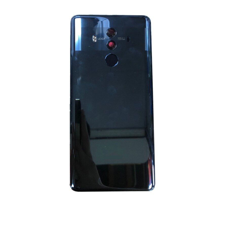 Original Glas Hinten Gehäbenutzen Für Huawei Kamerad 10 Profi Mit Fingerabdruck Sensor + Kamera Objektiv + Blitz Licht Batterie Abdeckung fallen