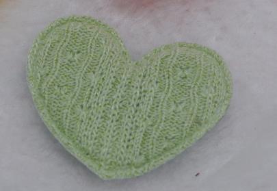 40Pcs/LOT 4.8*4.2CM Crochet Heart Padded Appliques For DIY Handmade Children Hair Clip Accessories Patches: antique silver