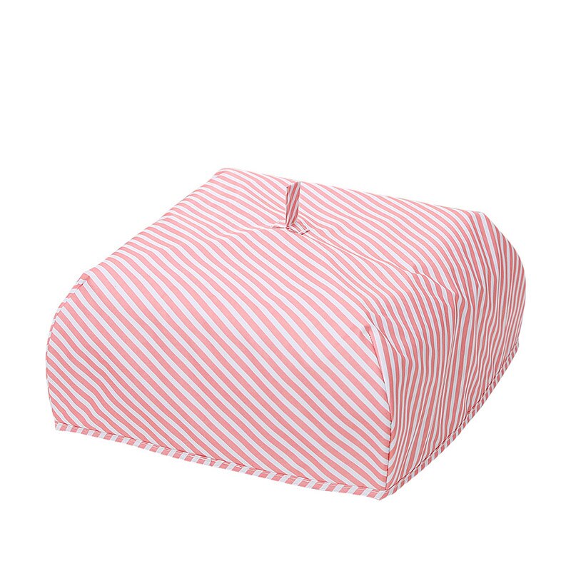 Beholder aluminium foldedekseldeksel hold maten varm vegetabilsk deksel folie retter varmeisolering for kjøkkenutstyr a: Stripe / 22cm