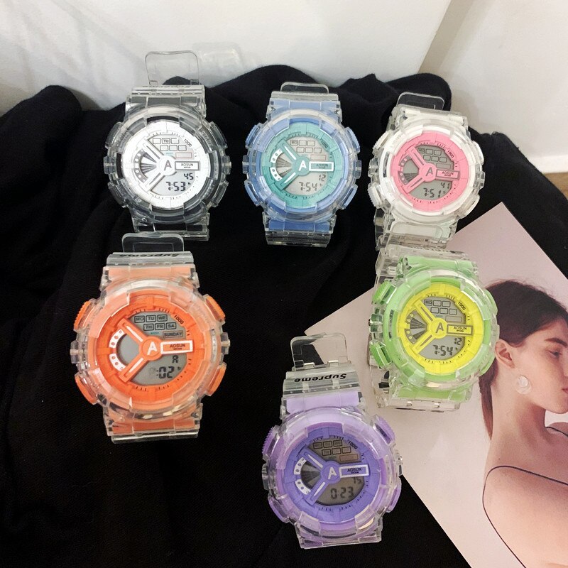 Sport montre numérique hommes femmes veilleuse LED montre Silicone électronique garçon fille montre Couple montres enfant horloge relogio reloj