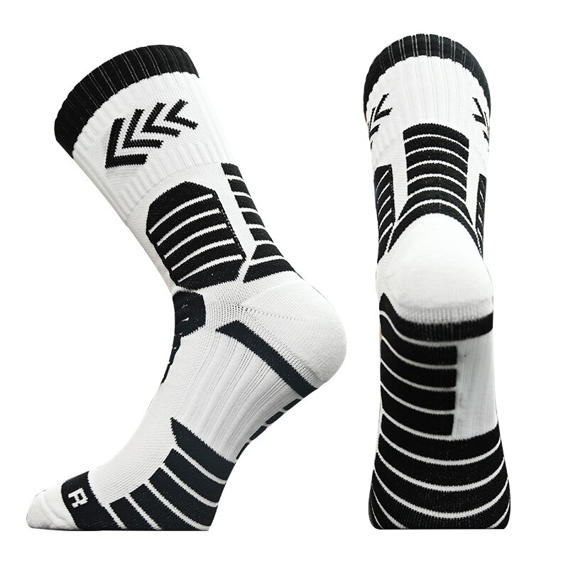 1 Pair Newest Compression Socks Thickened Towel Bottom Basketball Socks Middle calcetines Cycling Sports Socks