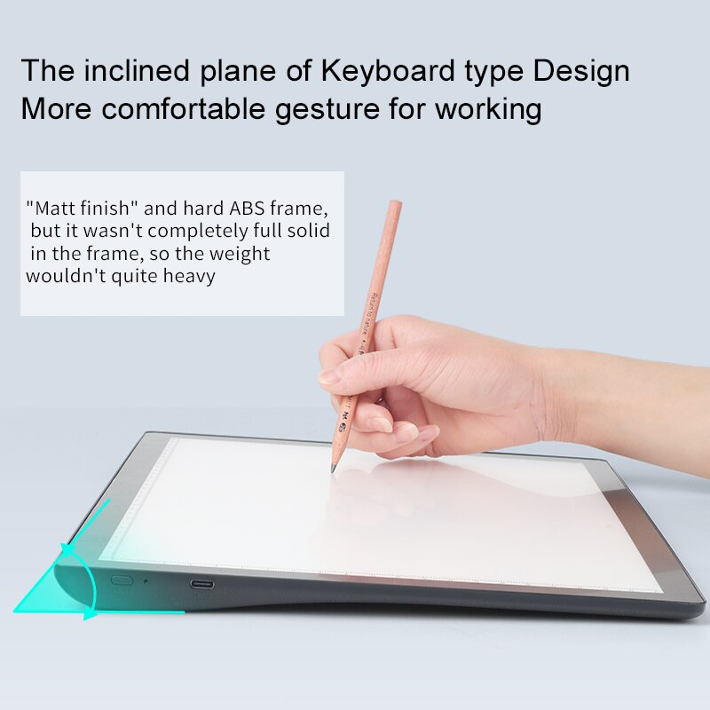 Elice – tablette graphique numérique pour dessin, avec fonction de charge, style batterie
