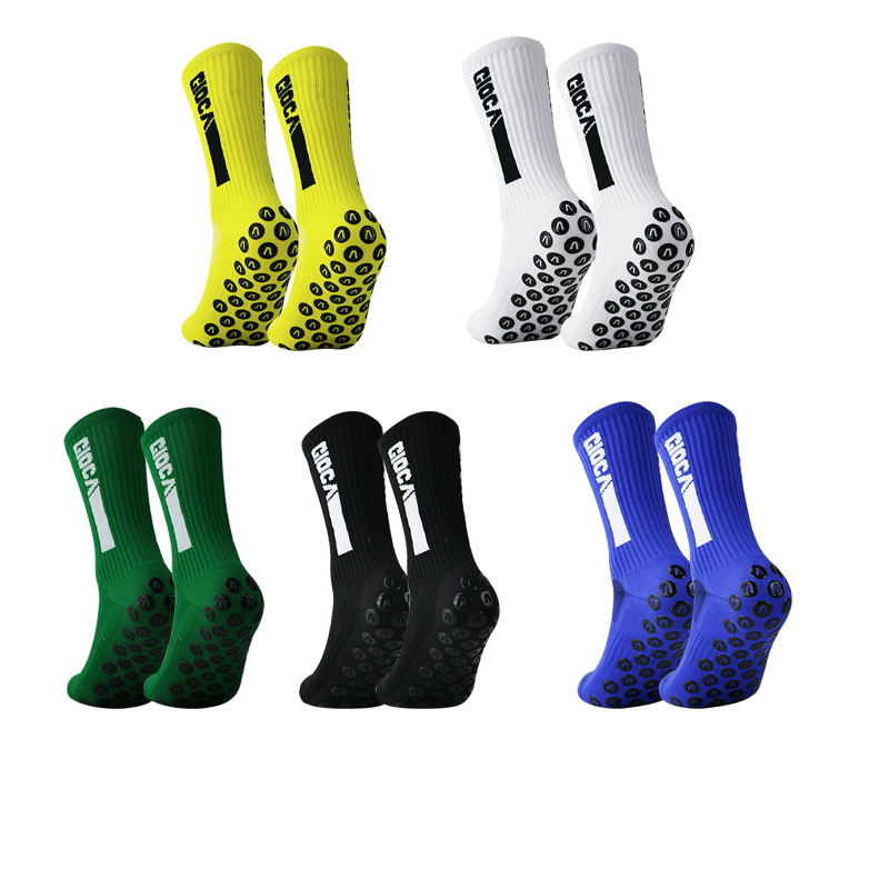Fußballsocken für damen und herren, sportsocken mit rutschfester silikonsohle, outdoor-fußballsocken