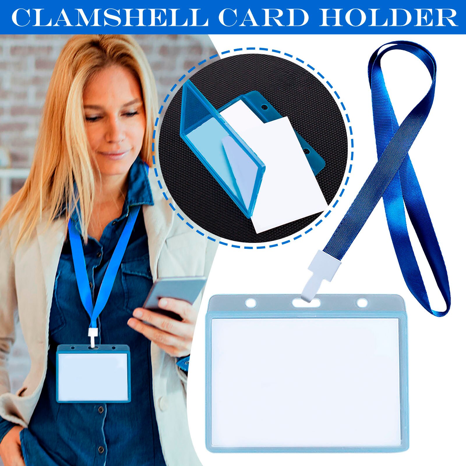 Health Card Vaccine Card Protective Case Waterproof PVC Soft Card Case Transparent Card Holder Plastic Card Id Holders L*5