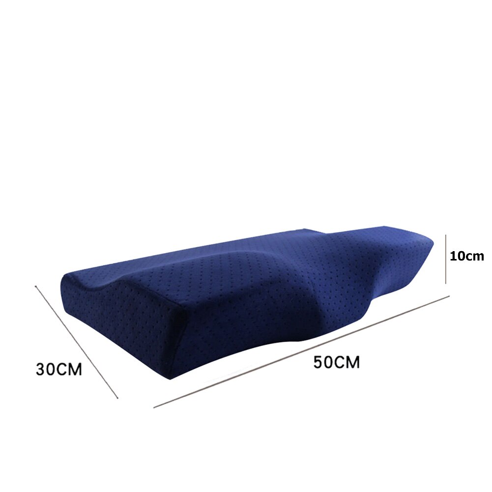 Memory Foam Kussen Voor Slaap Cervicale Kussens Vlinder Vormige Memory Kussens Ontspannen De Cervicale Wervelkolom Volwassen Trage Rebound