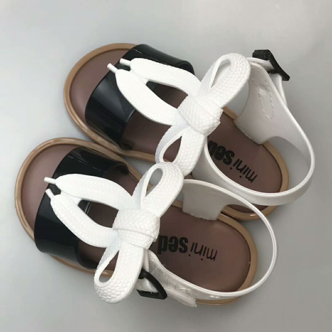 Mini Shoes Summer Style Jelly Shoe Girl Non-slip Kids Beach Sandal Toddler Kids Sandals