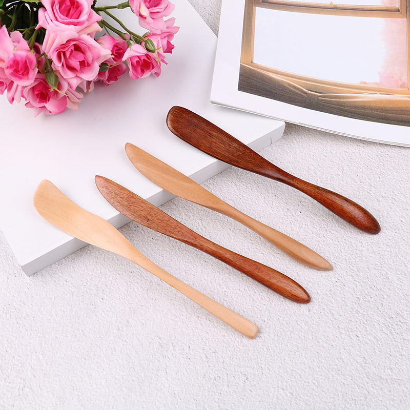 1pc knivstil trämask japan smörkniv marmeladkniv middagsknivar servis med tjockt handtag