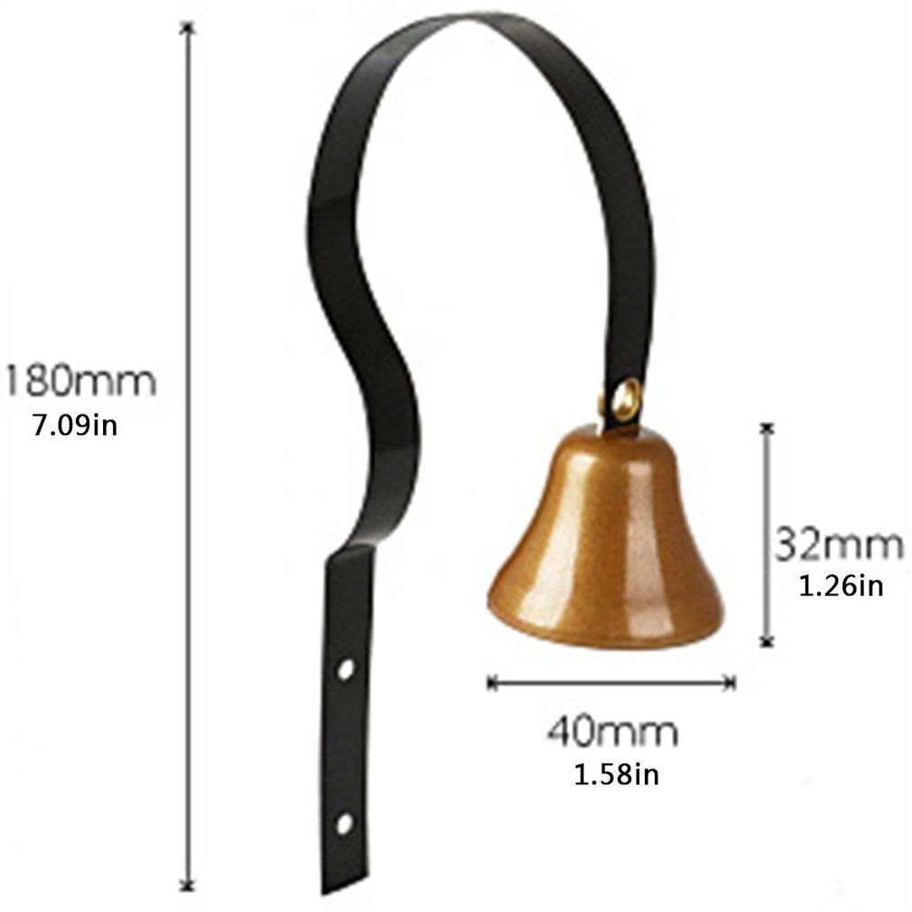High-Grade Bells Metal Doorbells High-End Bells Cute Little Rattles Door Bell Retro Nostalgia Store Home Wind Chimes