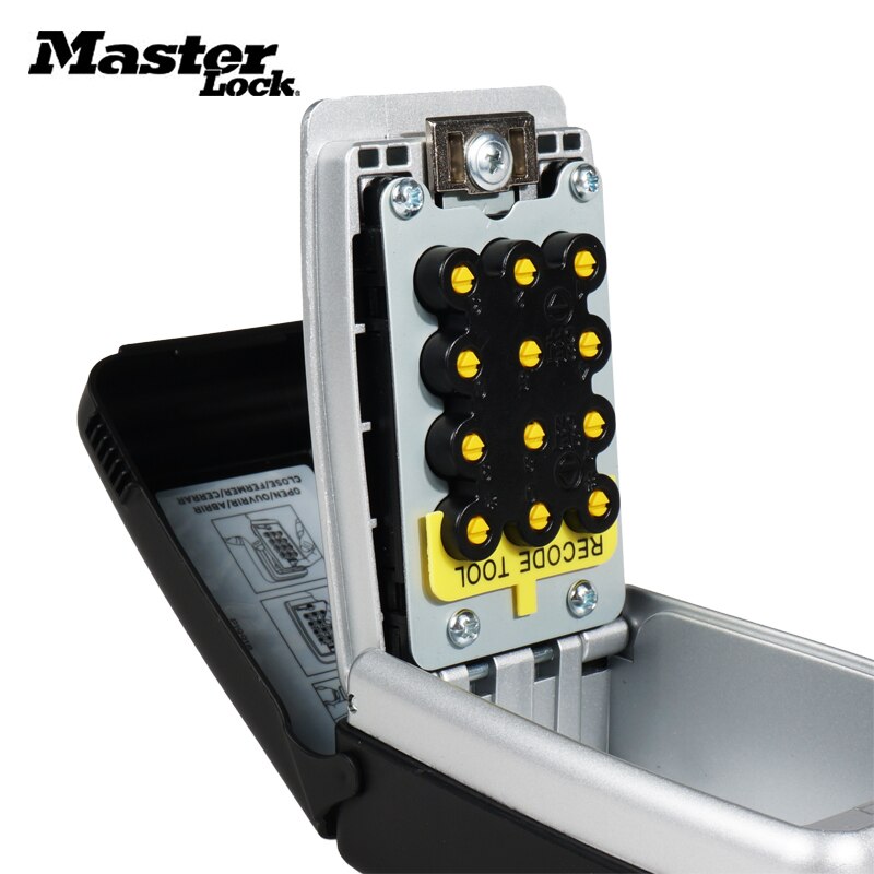 Key Safe Box Wall Mount Password Locker Combination Code Keys Card Small Items Keeper Storage Box For Home Company Factory Use