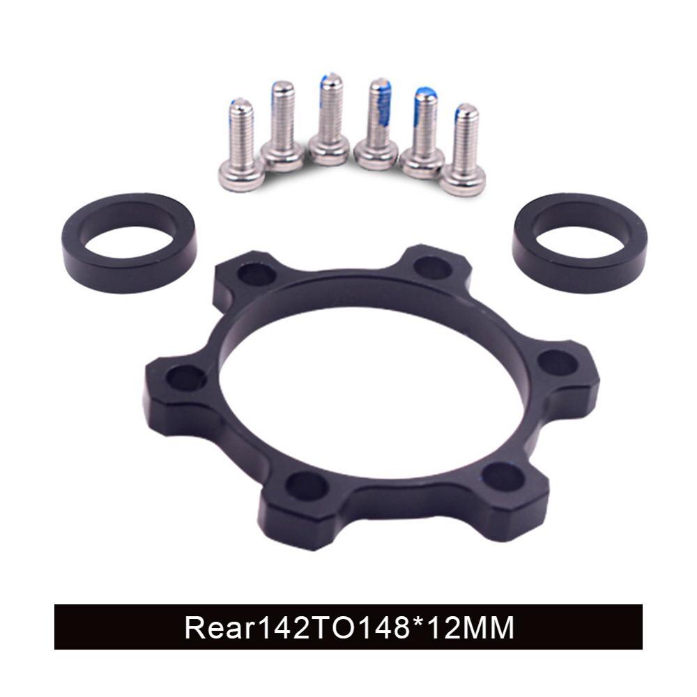 MTB Bicycle Boost Hubs 142MM to 148MM Conversion 110MM Conversion Kit Rear Hub Adapter Front Hub: R 12x148