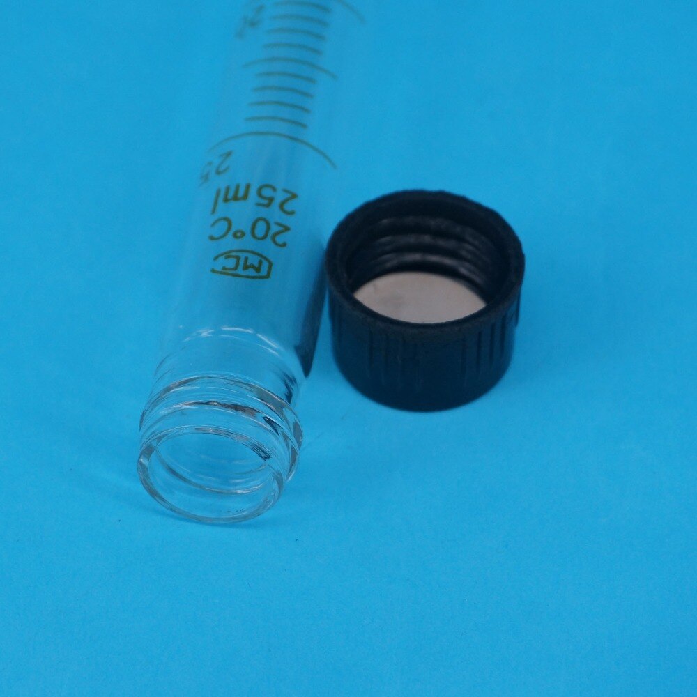 Tubo De Ensayo En Vidrio, Fondo Plano Con Tapa Rosca En PP Con Rev Enteflon 12 X 75 Mm 5ml. 768x729