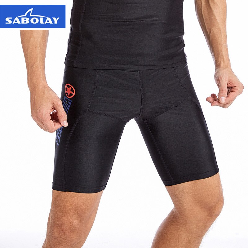 traje de buceo deportivo para exteriores Sabolay, traje de baño dividido de manga corta para hombre, para surf: NK321 / L