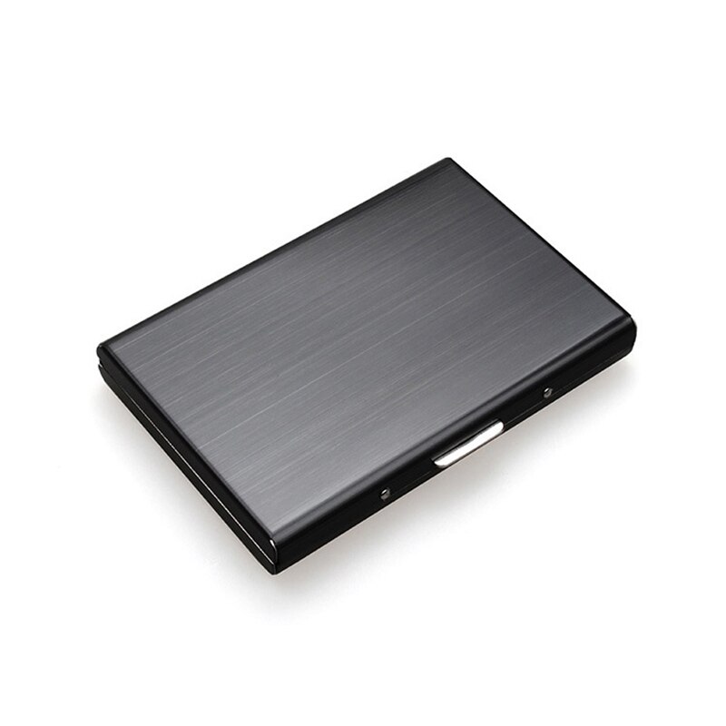 ZOVYVOL Rvs Aluminium Metal Case Box Mannen Zakelijke Creditcard Houder Case Cover vrouwen Portemonnee Kaart Rfid portemonnee