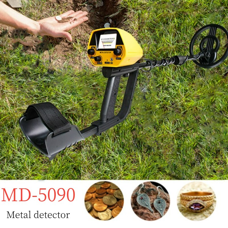 MD-5090 Metal Detector Underground Gold Detector MD-5090 Metal Length Adjustable Treasure Hunter Circuit Metal gold Detectors