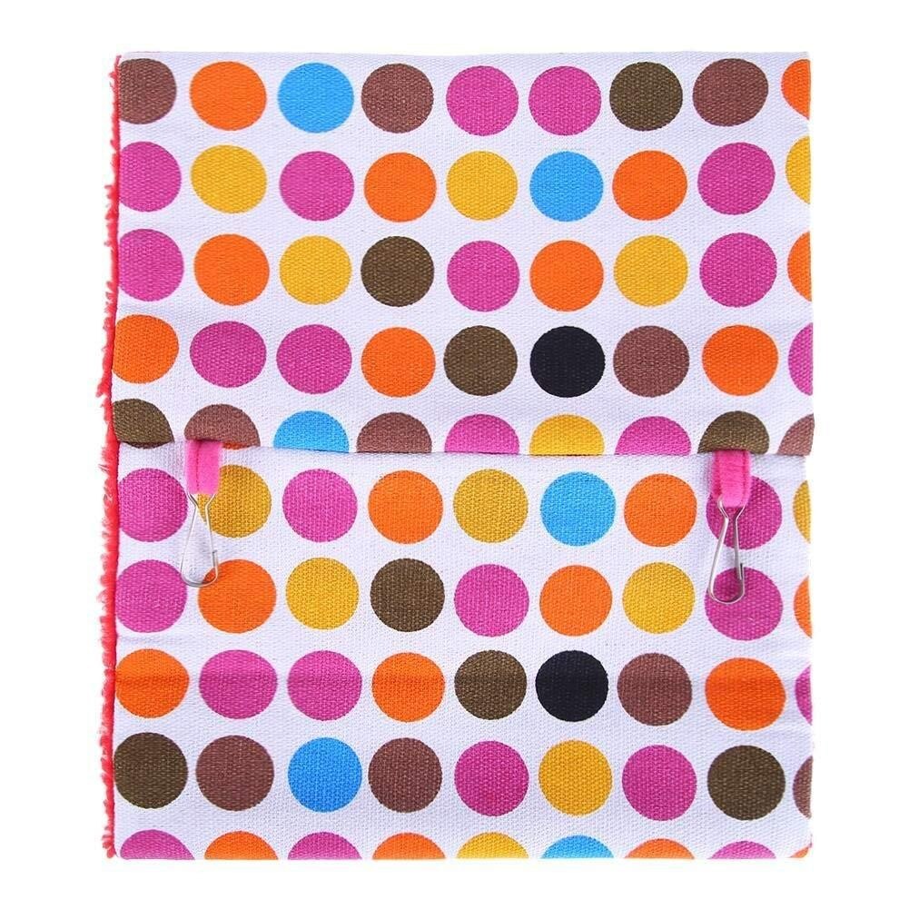 Bird cage plush warm shed cage bed bed bed parrot hole peony parrot small sun hammock bird nest warm thick triangle birdhouse#40