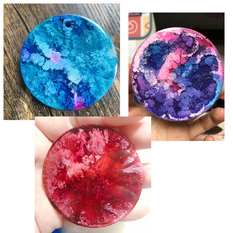 12 Colors Art Ink Natural Pigment Colorant Dye Ink Diffusion UV Epoxy Resin Jewelry Making