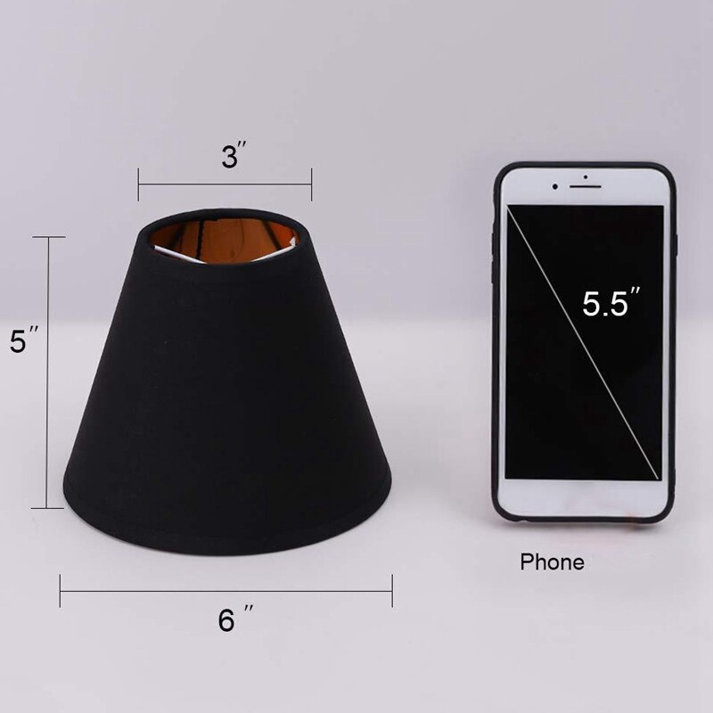 Lber Kleine Lampenkap Set Van 3 Kroonluchter Schaduw Kleine Lamp Schaduw Clip Voor Kandelaar Lampen Tafel Kroonluchter Wandlamp