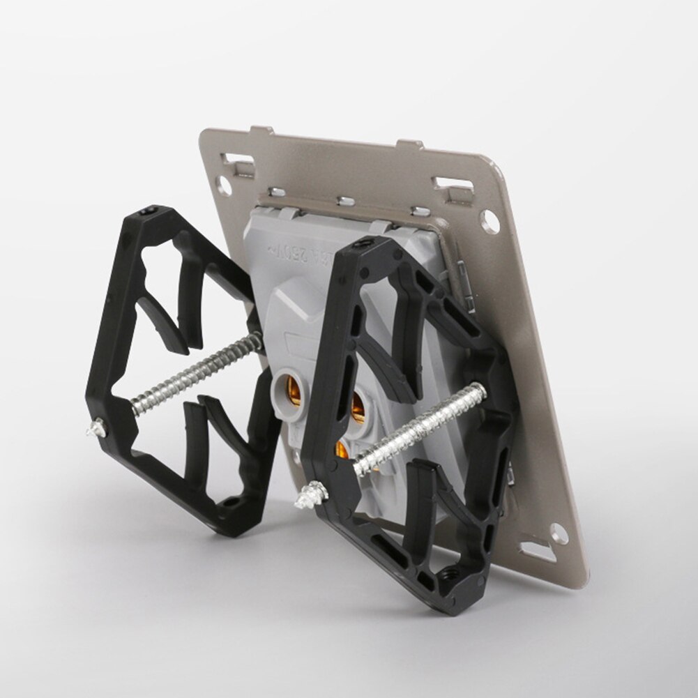 10 Stuks Socket Wall Mount Switch Box Reparatie Apparaat Bodem Doos Reparatie Accessoires Voor Elektrische 86X86Mm Muur cassette