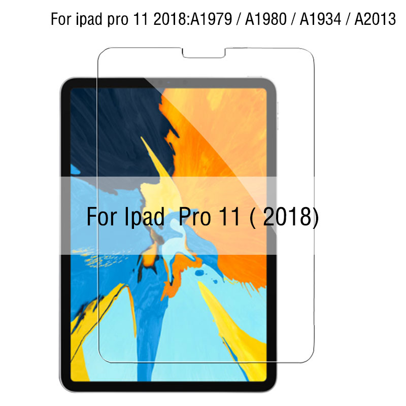 Dla Ipad Mini 6 2021 8.3 9th 9 5 Pro 11 12.9 ochraniacz ekranu ze szkła hartowanego dla Ipad powietrza 4 3 2 2020 10.2 8 8th 6th akcesoria: Pro 11 (2018)