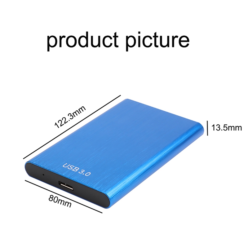 External Hard Disk HDD 2.5-Inch Portable USB3.0 External Mobile Hard Disk Storage For Desktop PC Laptop