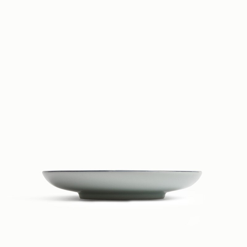Jingdezhen blått och vitt porslin hibiskus tekanna underlägg grytlapp fat vintage keramik frukt nötter maträtt mat tallrik