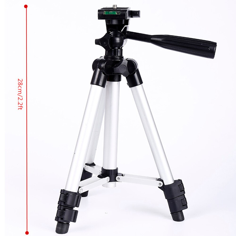 Aluminum Telescopic Camera Tripod Stand Holder For Digital Camera Camcorder Tripod For iPhone Samsung Smart Phone