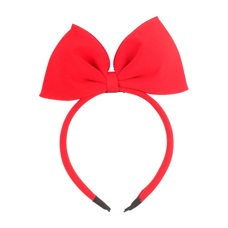 Mignon rouge grand nœud cheveux coton bandeau lolita bandeau cheveux grand nœud papillon bandeaux fille tête cerceau filles cheveux accessoires