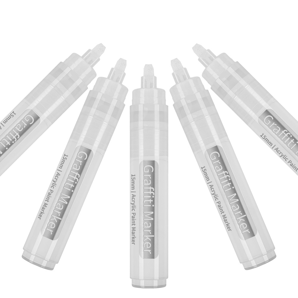 Marker 15 mm brede punt grote acrylverfpennen voor het tekenen van doe-het-zelf
