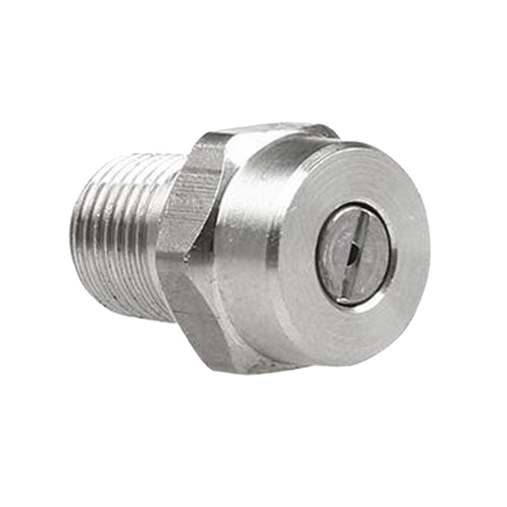 1 Piece 25 Degree Stainless Steel Washer Spray Fan Nozzle Tip NPT 1/8 Inch High Pressure Spray Nozzle Tip for Pressure Washer