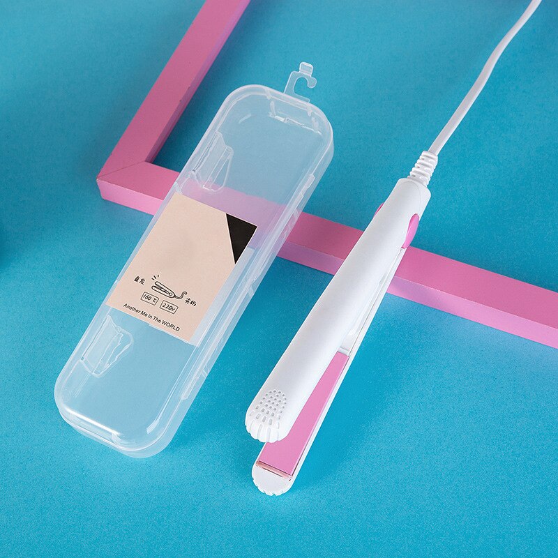 3 Style Hair Straightener Hair Curler Ceramic Hair Flat Iron Hairs Straightening Corrugated Styling Tool Portable: white / US