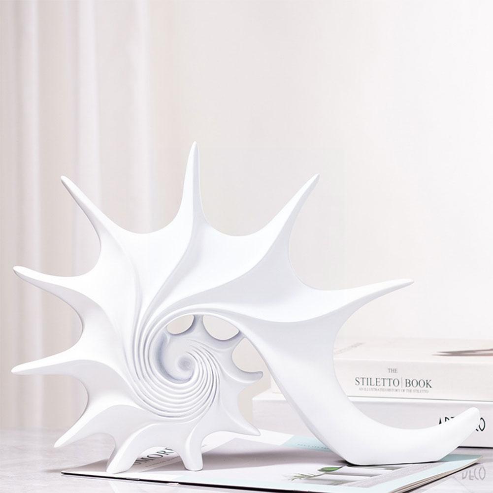 Witte Schelp Hars Ambachten Doorn Slak Ornamenten Bruiloft/Festival/Party Unieke Xmas Zee Decoratie Schelp Aanwezig B7z6