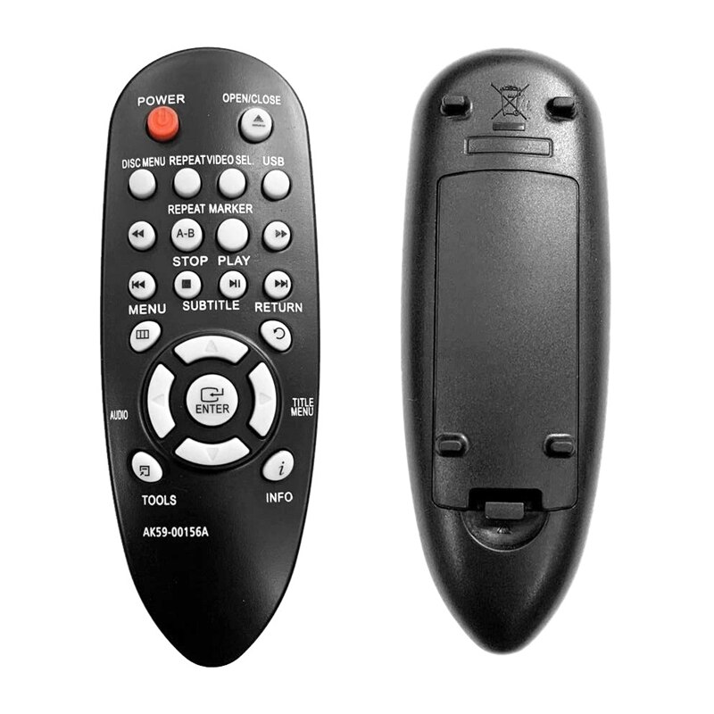 -Replacement Remote Control for Samsung DVD AK59-00156A DVDE360 Remote Control