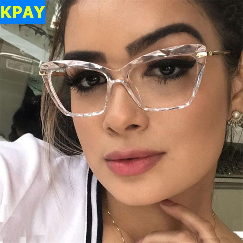 Trending Styles Brand Square Glasses Frames Women Optical Computer Glasses Oculos De Grau Feminino Armacao Frame