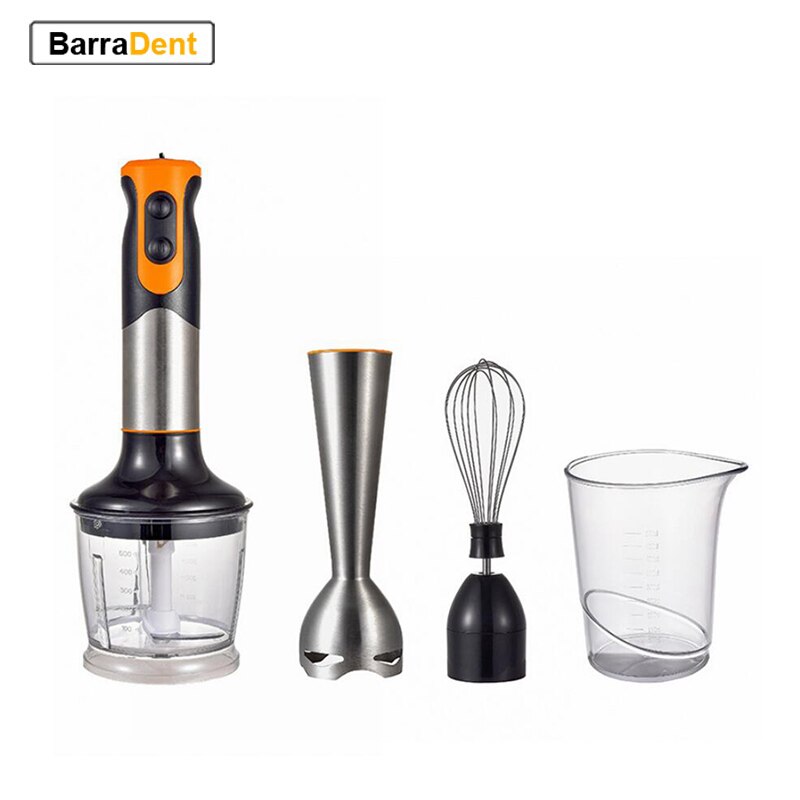 Blender 4 in 1 Mincing Meat Grinder Electric Whisk Mixer Juicer Hand Vegetable Eggs Beater Baby Food Fruit Juice Cooking Machine