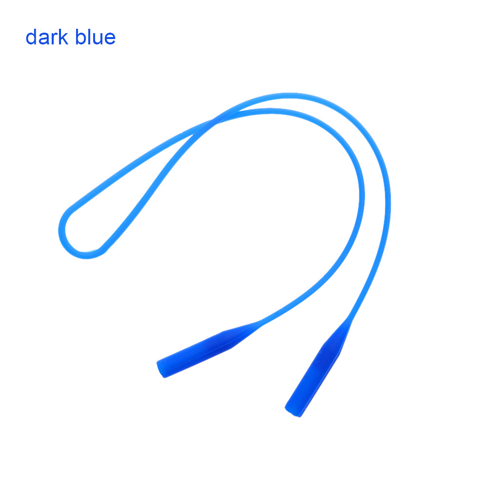 Buiten Sport Bril Koord Antislip Zonnebril Touw Neck Strap Bril Lanyard Vrouwen Mannen Brillen Eyewear Cord Holder: Blauw