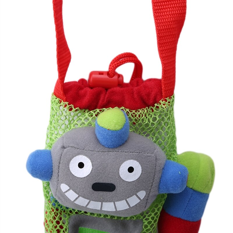 Infrant Newborn Baby Bottle Holder Bottle Feeding Stroller Accessories Feeding cartoon animal Bottle Plush Pouch Cover Sling