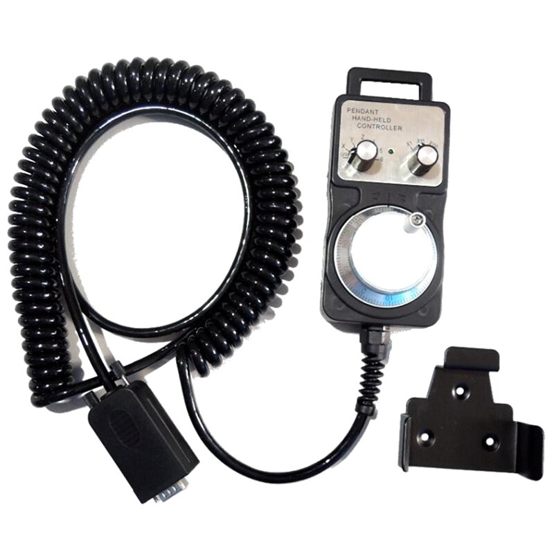 Volant suspendu CNC MPG pour FAGOR GSK Siemens MITSUBISHI FANUC système 5V générateur d'impulsions manuel: Black