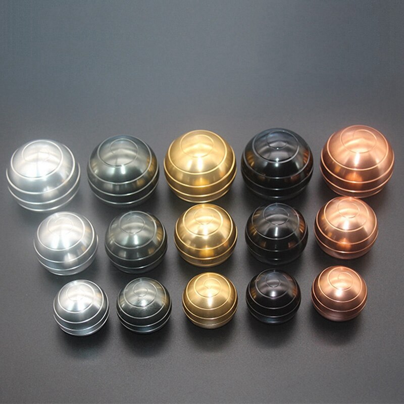 Kantoor Decompressie Gadget Metalen Kinetische Spinner Bal Voor Volwassenen En Kinderen Angst Verlicht Stress En Inspireert Creativiteit (L